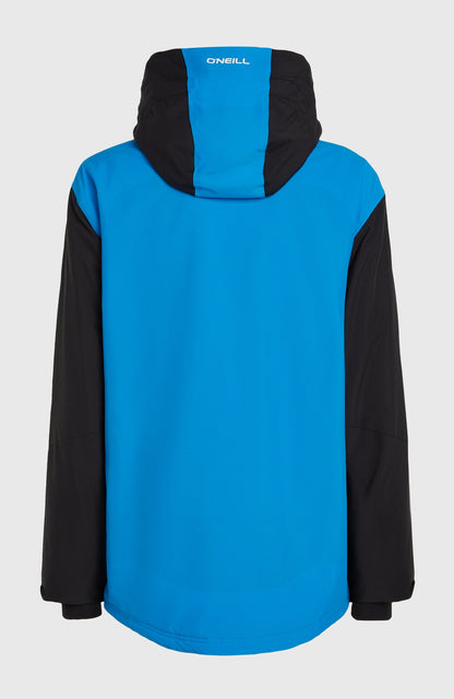 FWC'Play Asymmetric Snow Jacket Men - Ocean Melody Colour Block