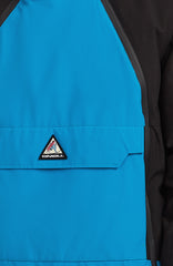 FWC'Play Asymmetric Snow Jacket Men - Ocean Melody Colour Block
