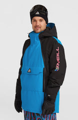 FWC'Play Asymmetric Snow Jacket Men - Ocean Melody Colour Block