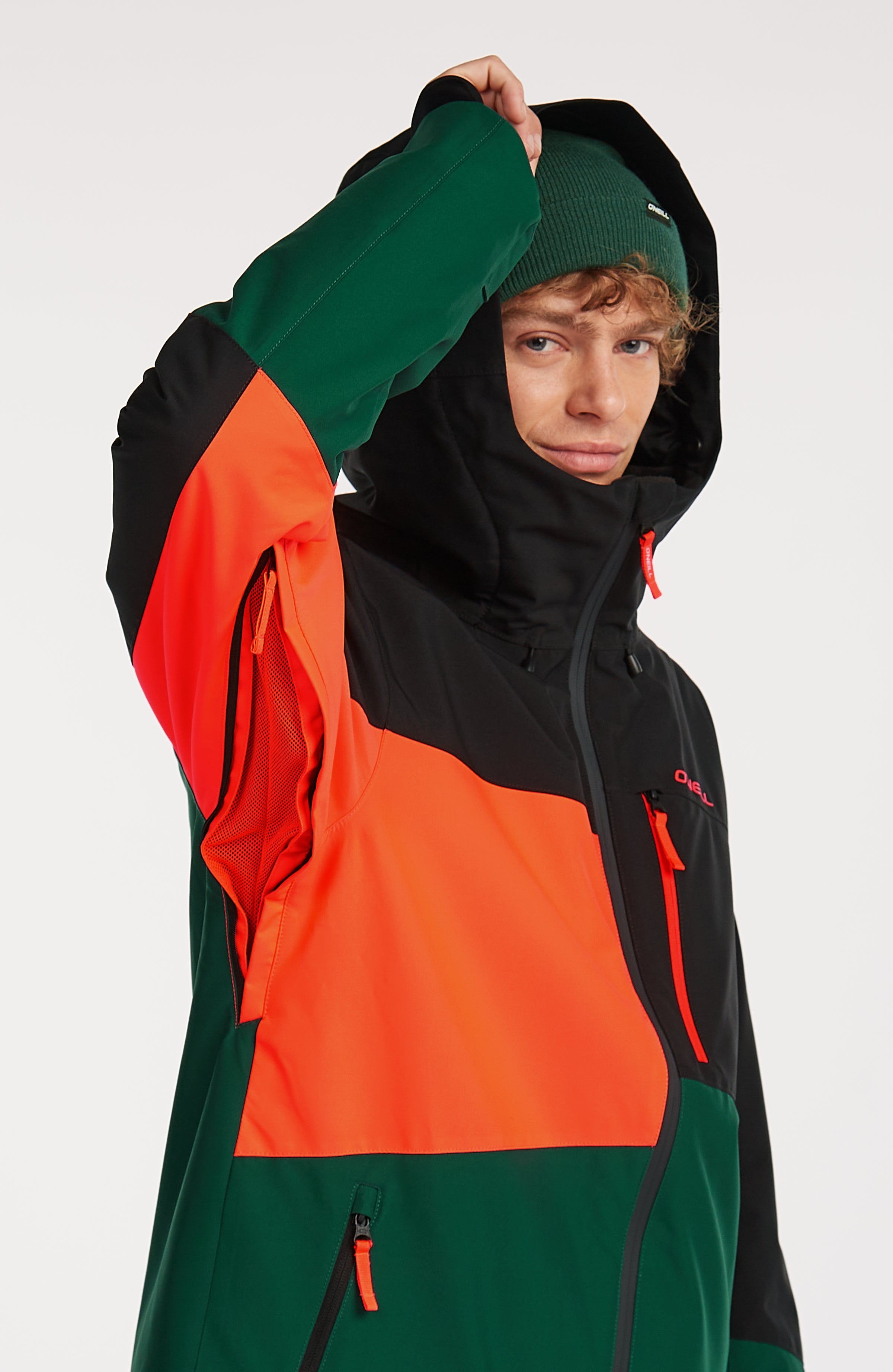 FWC'Cruz Triple Snow Jacket Men - Black Out Colour Block