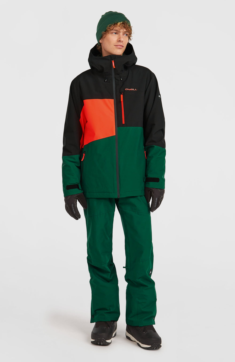 FWC'Cruz Triple Snow Jacket Men - Black Out Colour Block