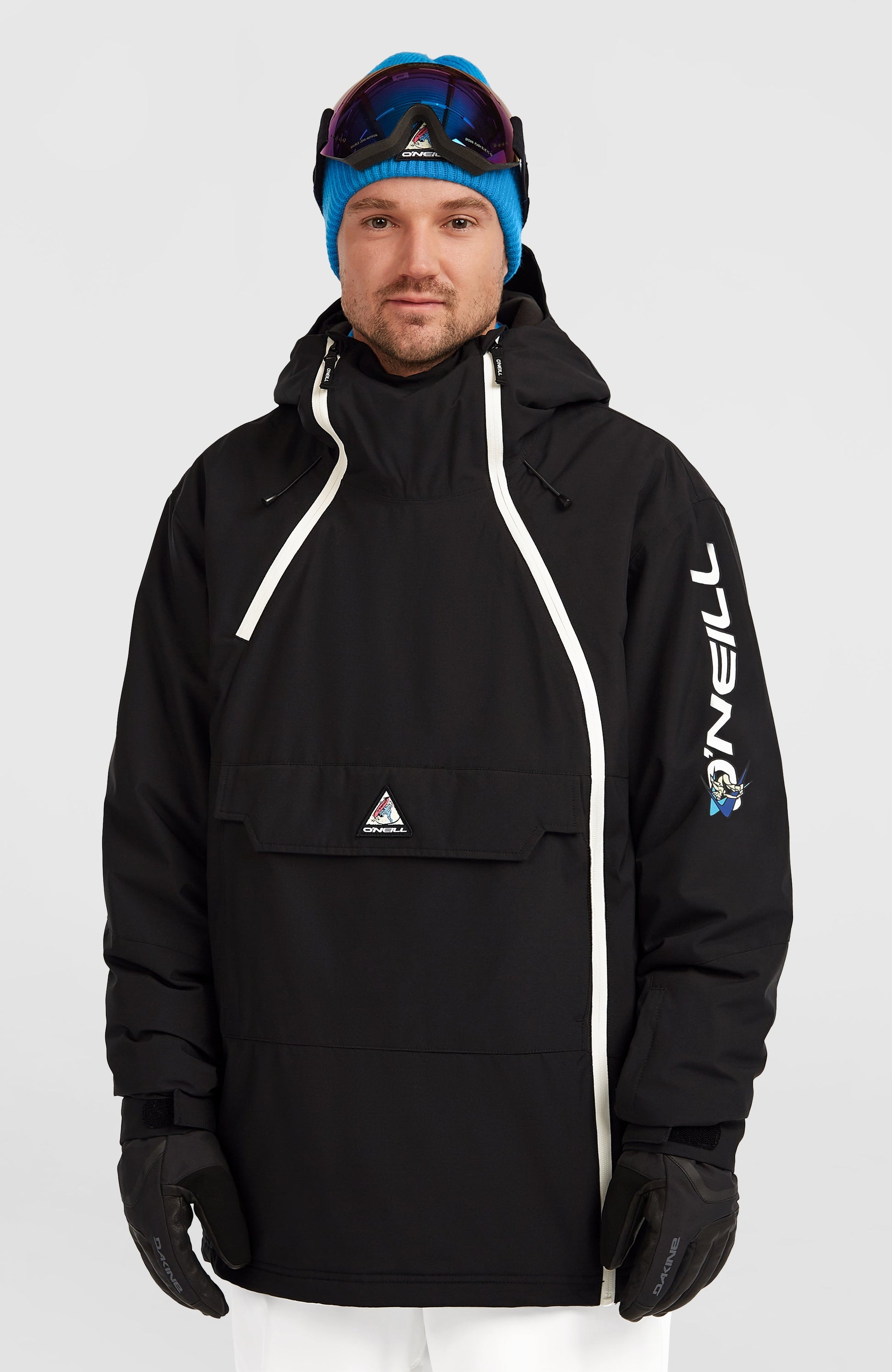 FWC'Play Asymmetric Snow Jacket Men - Black Out