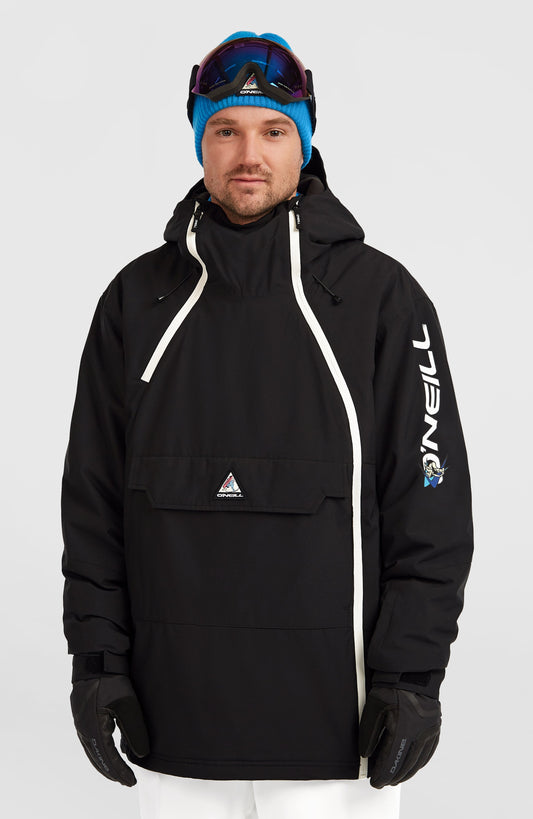 FWC'Play Asymmetric Snow Jacket Men - Black Out