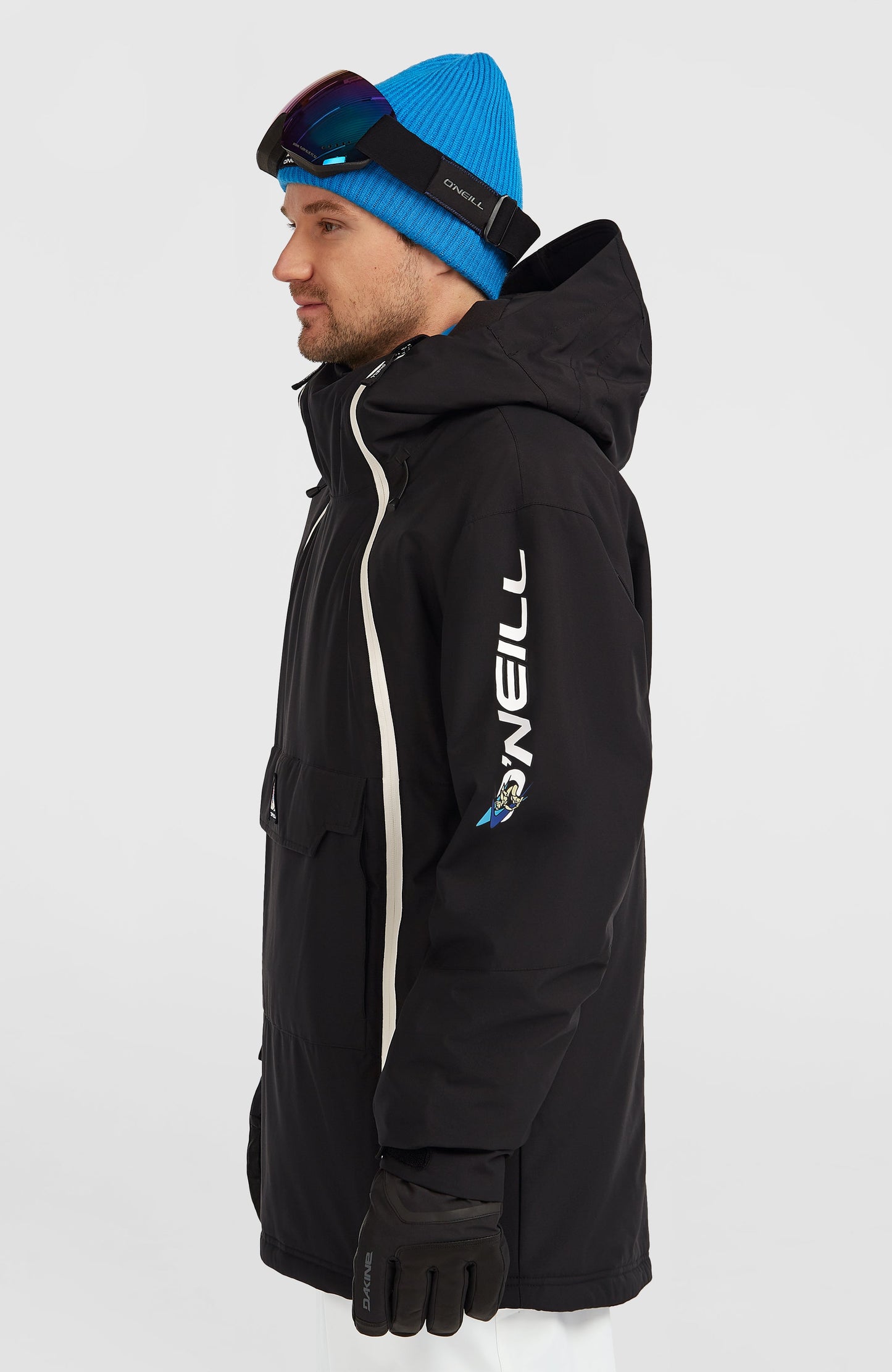 FWC'Play Asymmetric Snow Jacket Men - Black Out