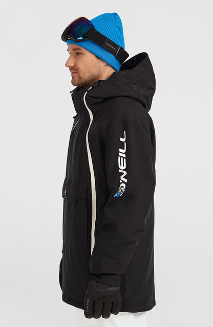 FWC'Play Asymmetric Snow Jacket Men - Black Out