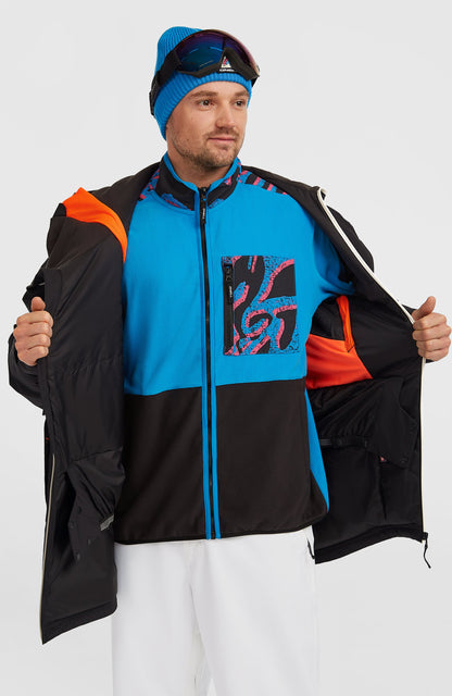 FWC'Play Asymmetric Snow Jacket Men - Black Out