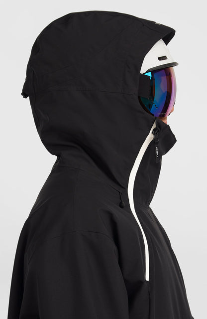 FWC'Play Asymmetric Snow Jacket Men - Black Out