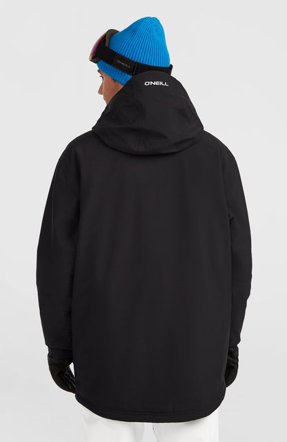 FWC'Play Asymmetric Snow Jacket Men - Black Out