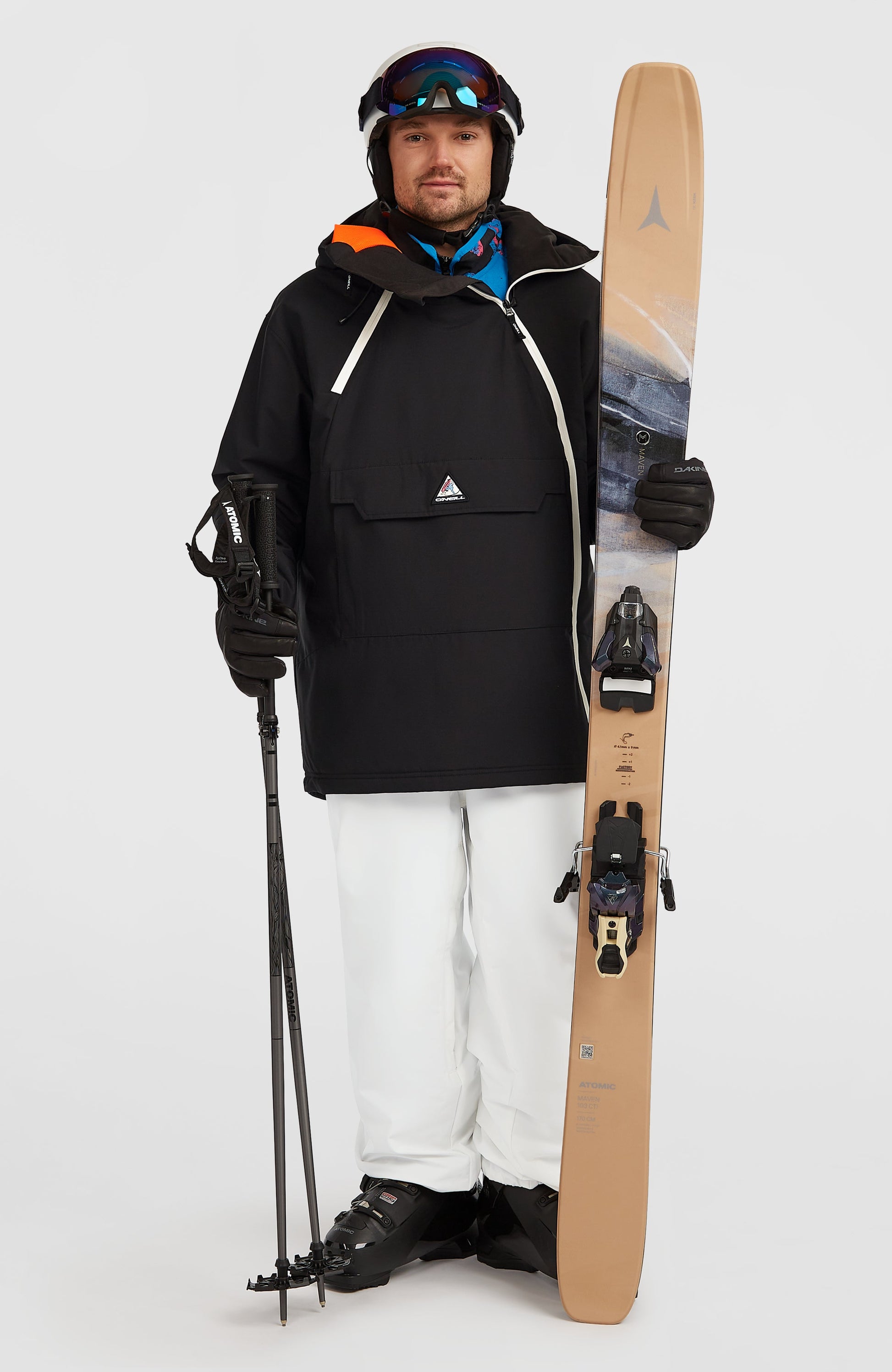 FWC'Play Asymmetric Snow Jacket Men - Black Out