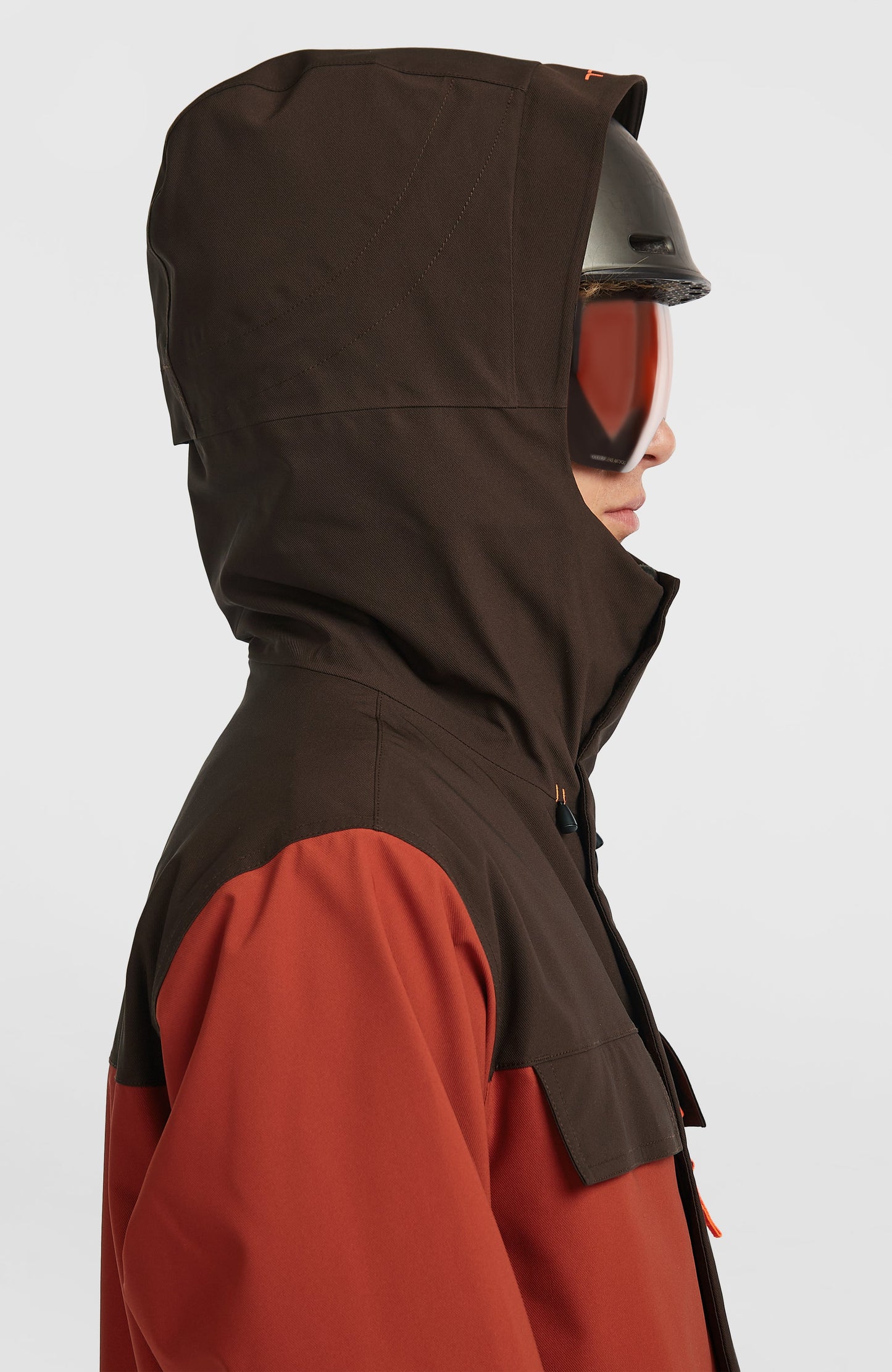 FWC'Peak Pro Snow Jacket Men - Bonfire Colour Block