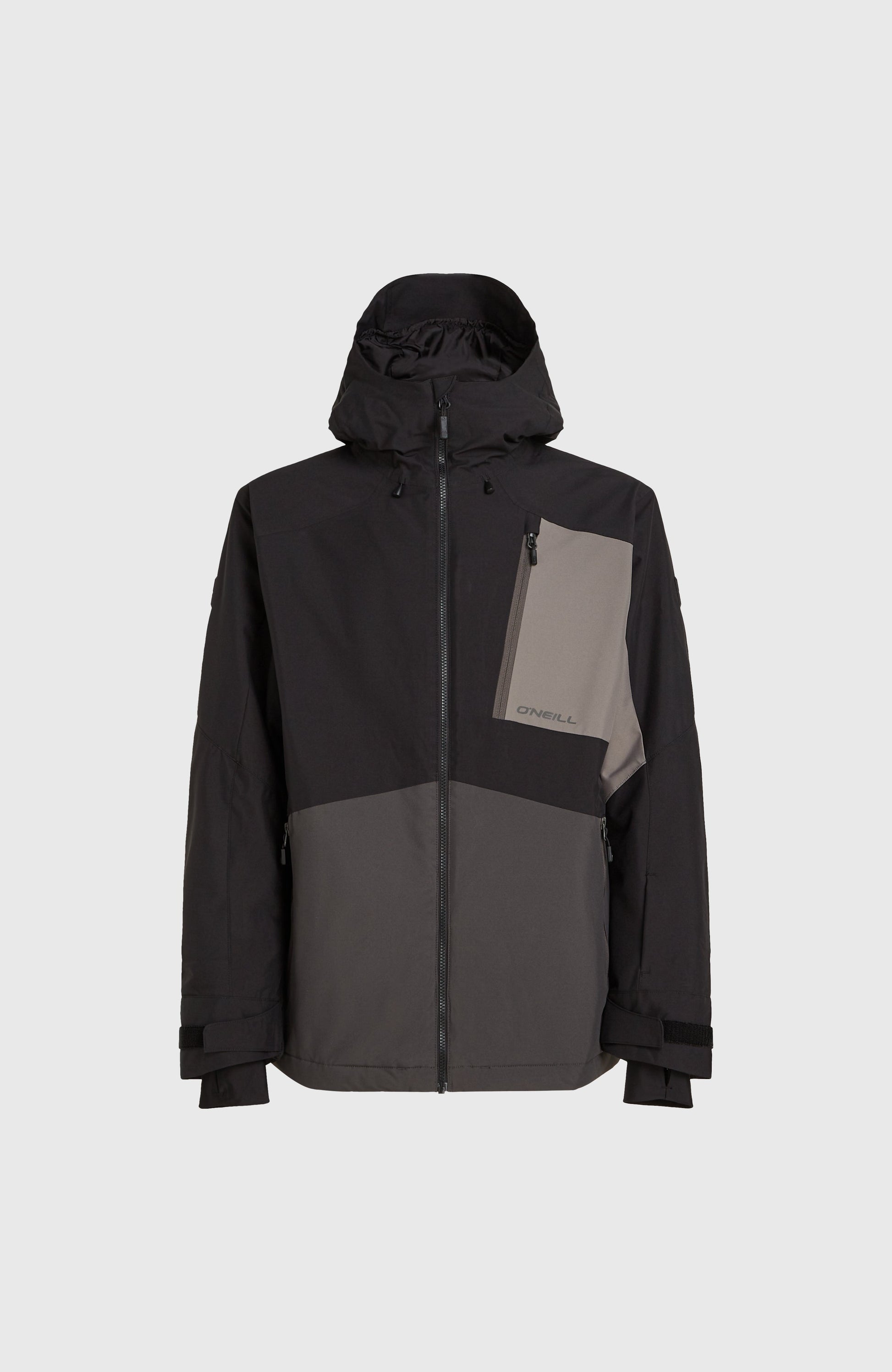 Hammer Block Snow Jacket Men - Black Out Colour Block