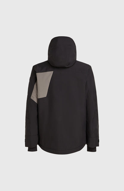 Hammer Block Snow Jacket Men - Black Out Colour Block