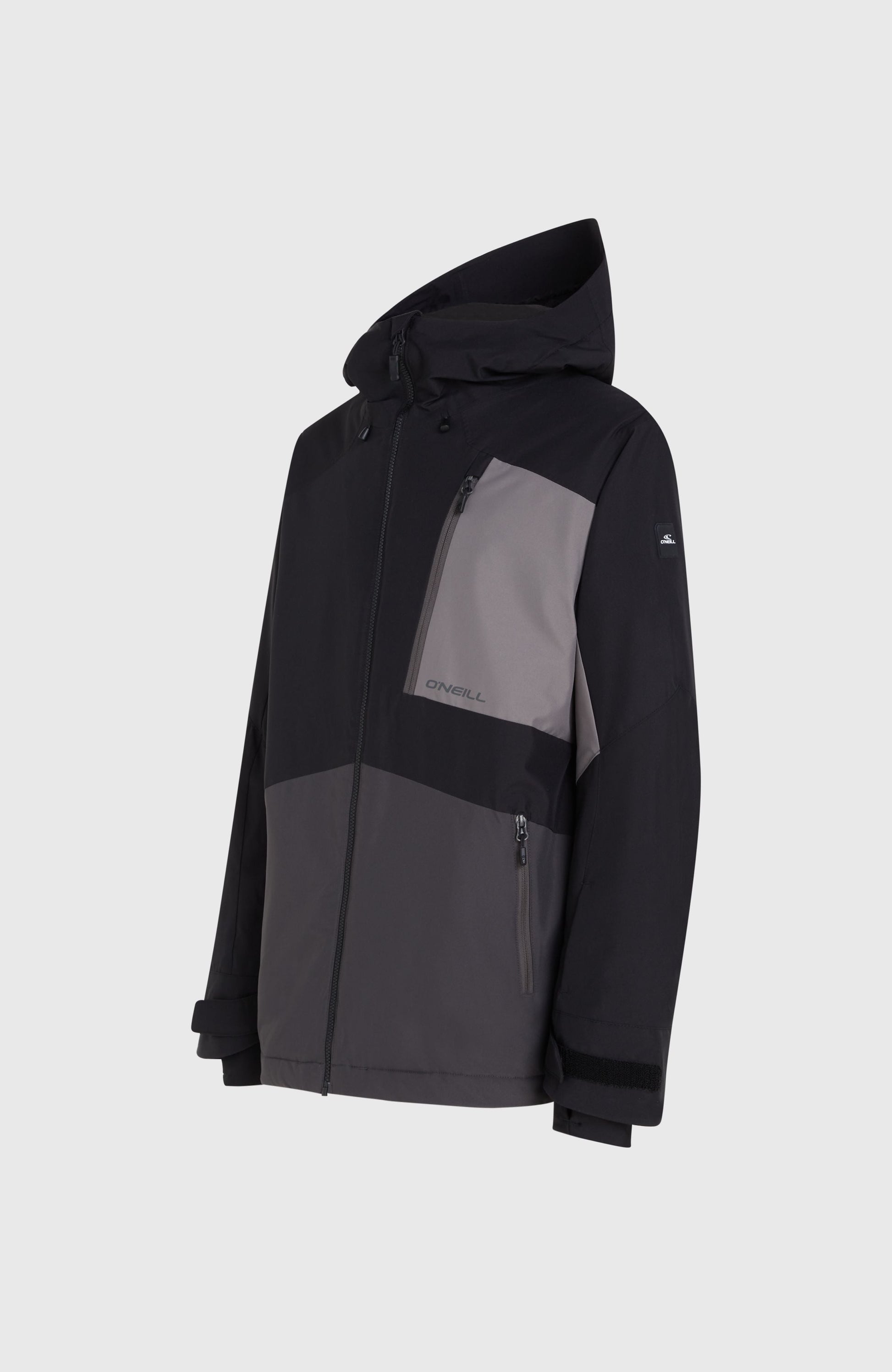 Hammer Block Snow Jacket Men - Black Out Colour Block