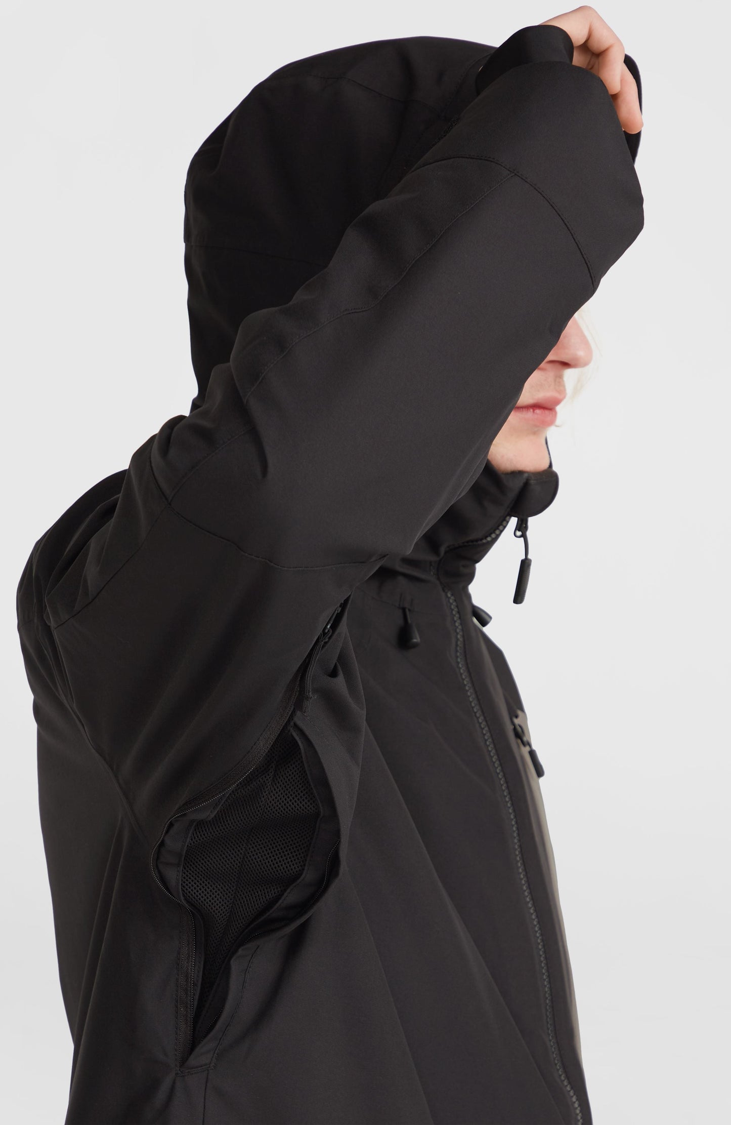 Hammer Block Snow Jacket Men - Black Out Colour Block