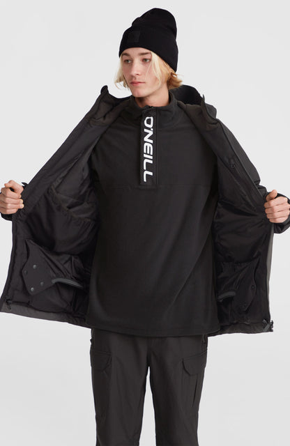 Hammer Block Snow Jacket Men - Black Out Colour Block