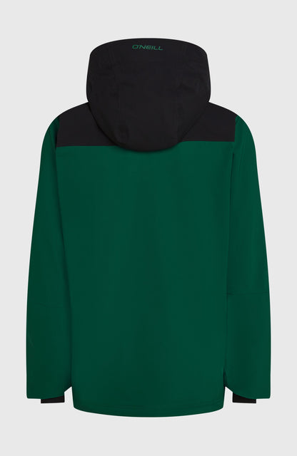 FWC'Peak Snow Jacket Men - Emerald Envy Colour Block
