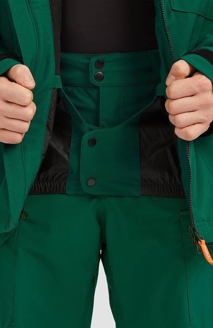 FWC'Peak Snow Jacket Men - Emerald Envy Colour Block