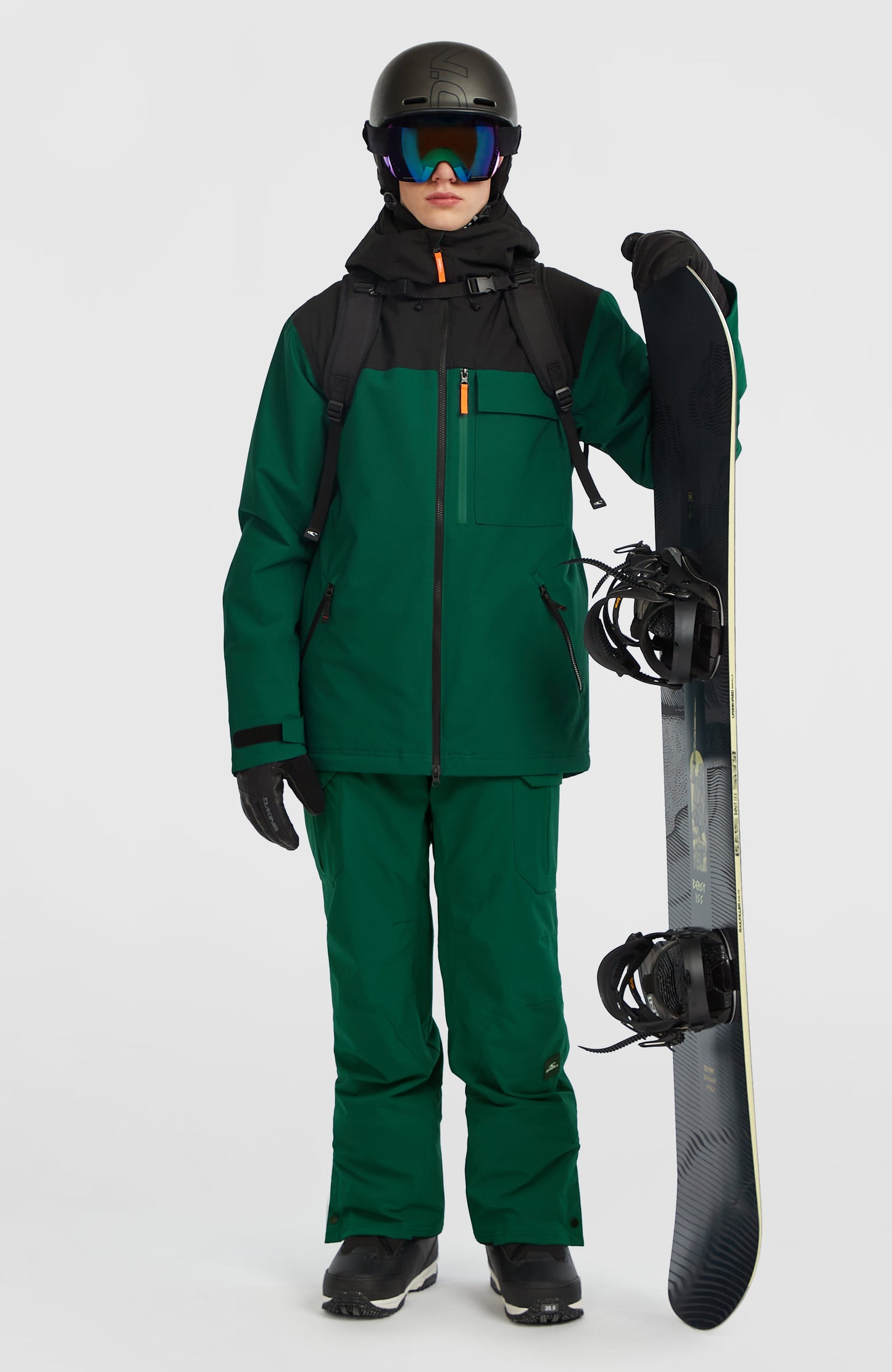 FWC'Peak Snow Jacket Men - Emerald Envy Colour Block