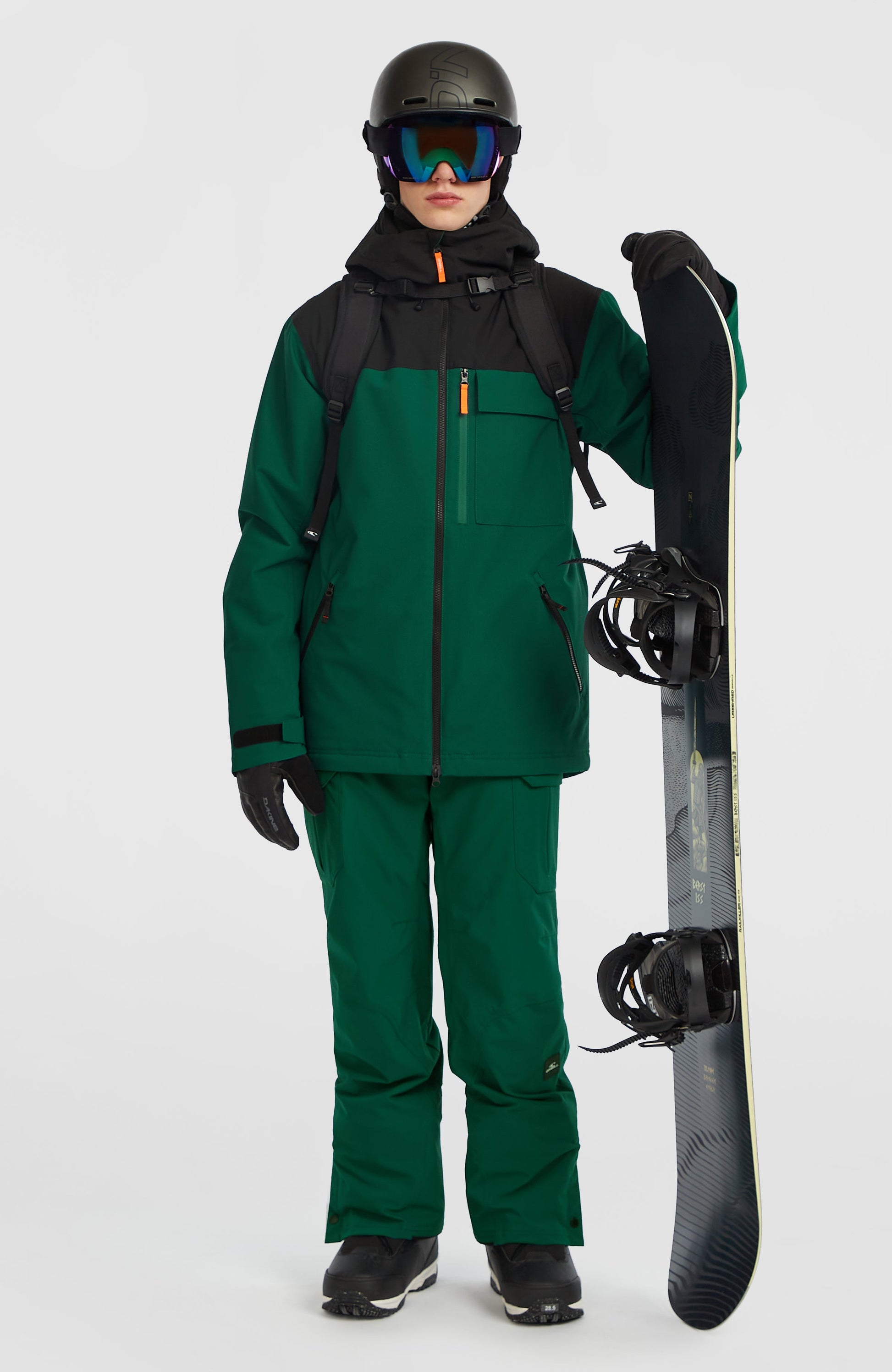 FWC'Peak Snow Jacket Men - Emerald Envy Colour Block