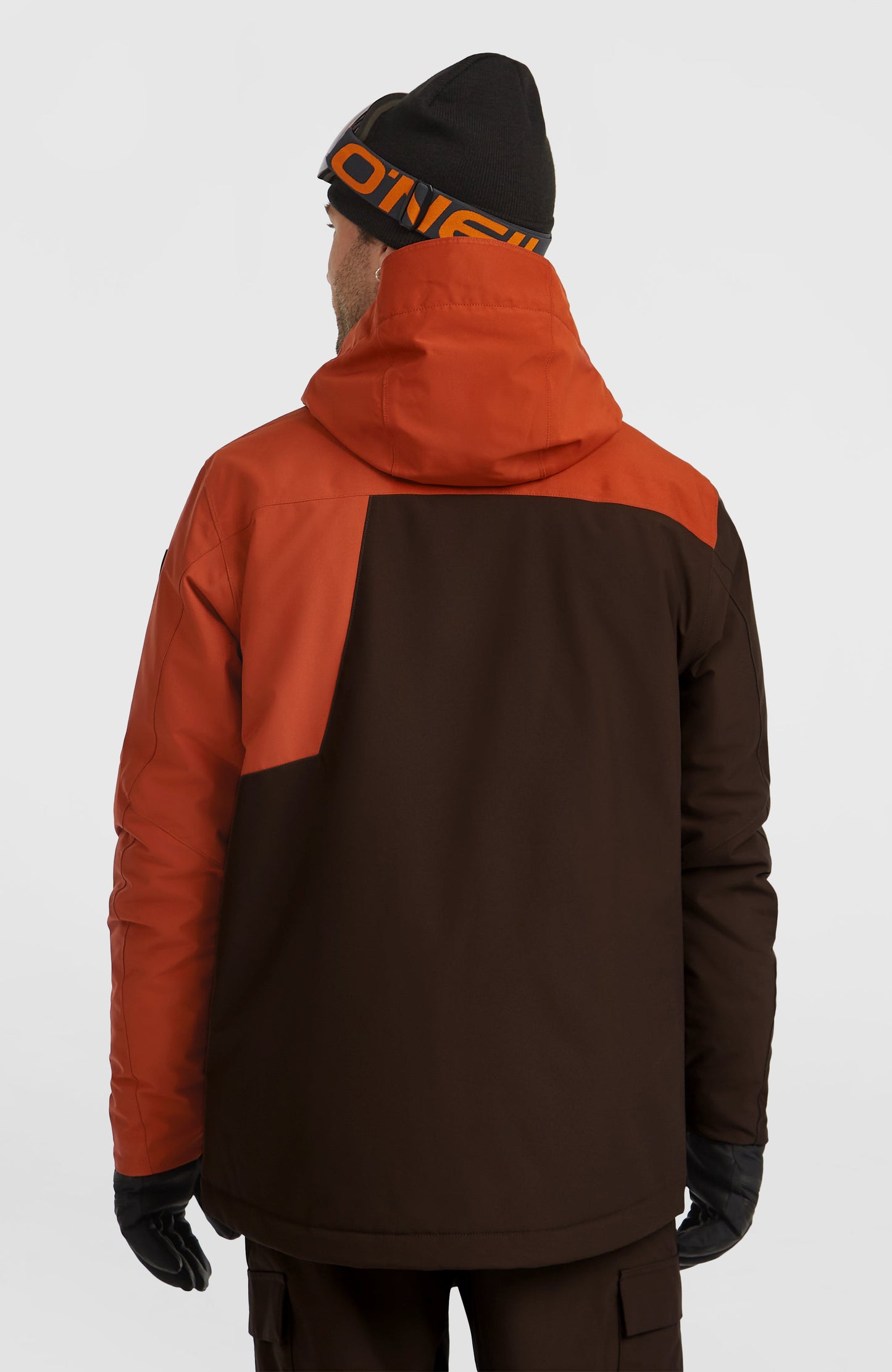FWC'Cruz Block Snow Jacket Men - Coffee Bean Colour Block