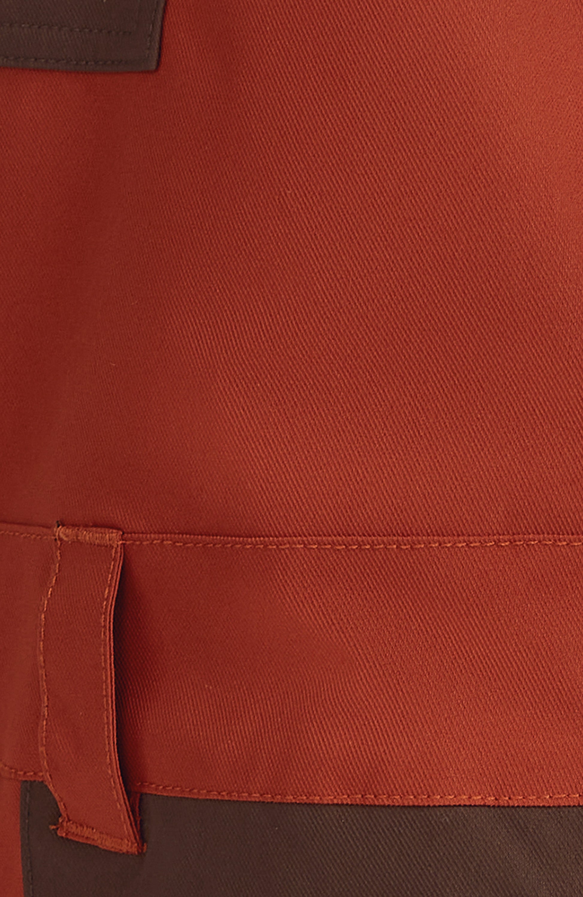 FWC'Peak Bib Snow Pants Men - Bonfire Colour Block