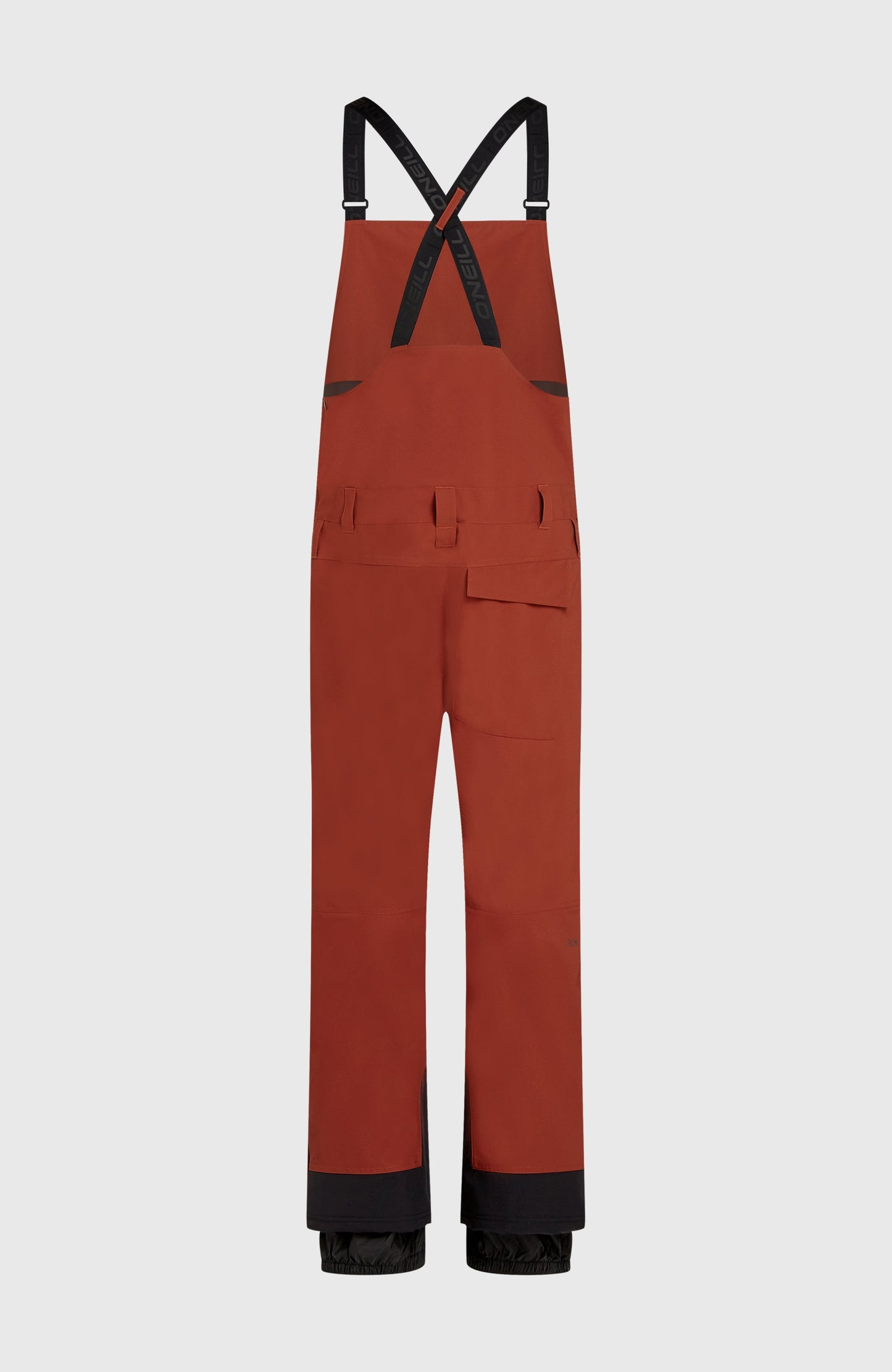 FWC'Peak Bib Snow Pants Men - Bonfire Colour Block