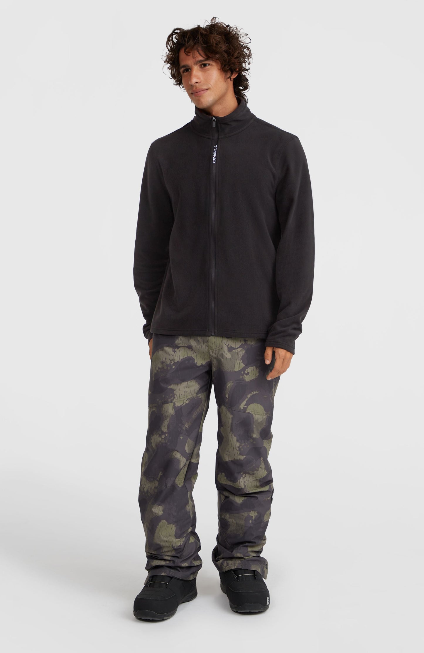 Hammer Regular Snow Pants Men - Black Night Camo