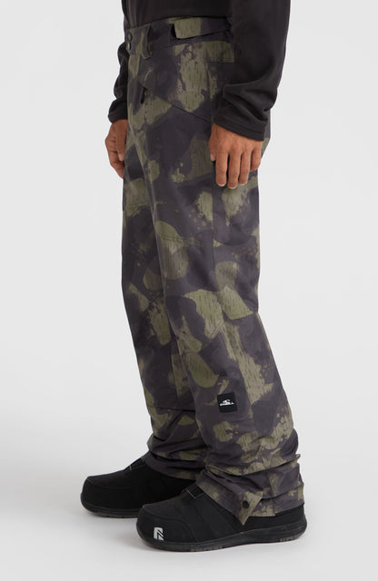 Hammer Regular Snow Pants Men - Black Night Camo