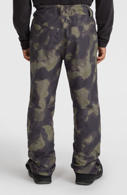 Hammer Regular Snow Pants Men - Black Night Camo