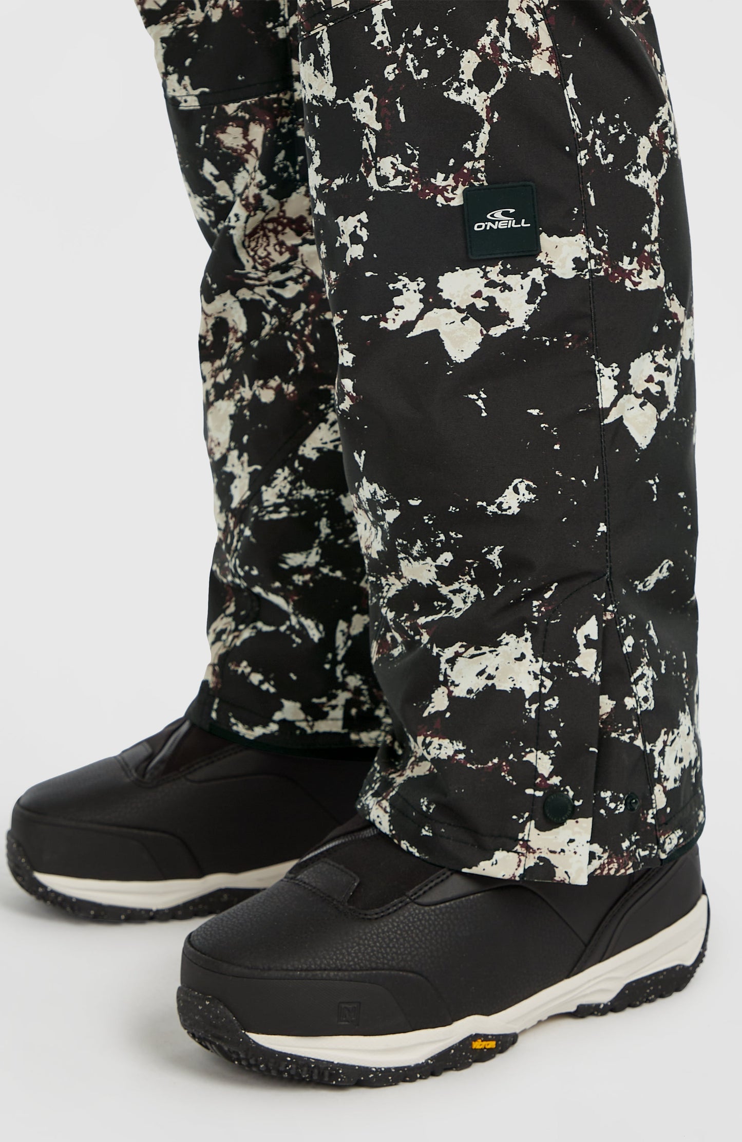 FWC'Cruz Snow Pants Men - Black/Beige Quarry