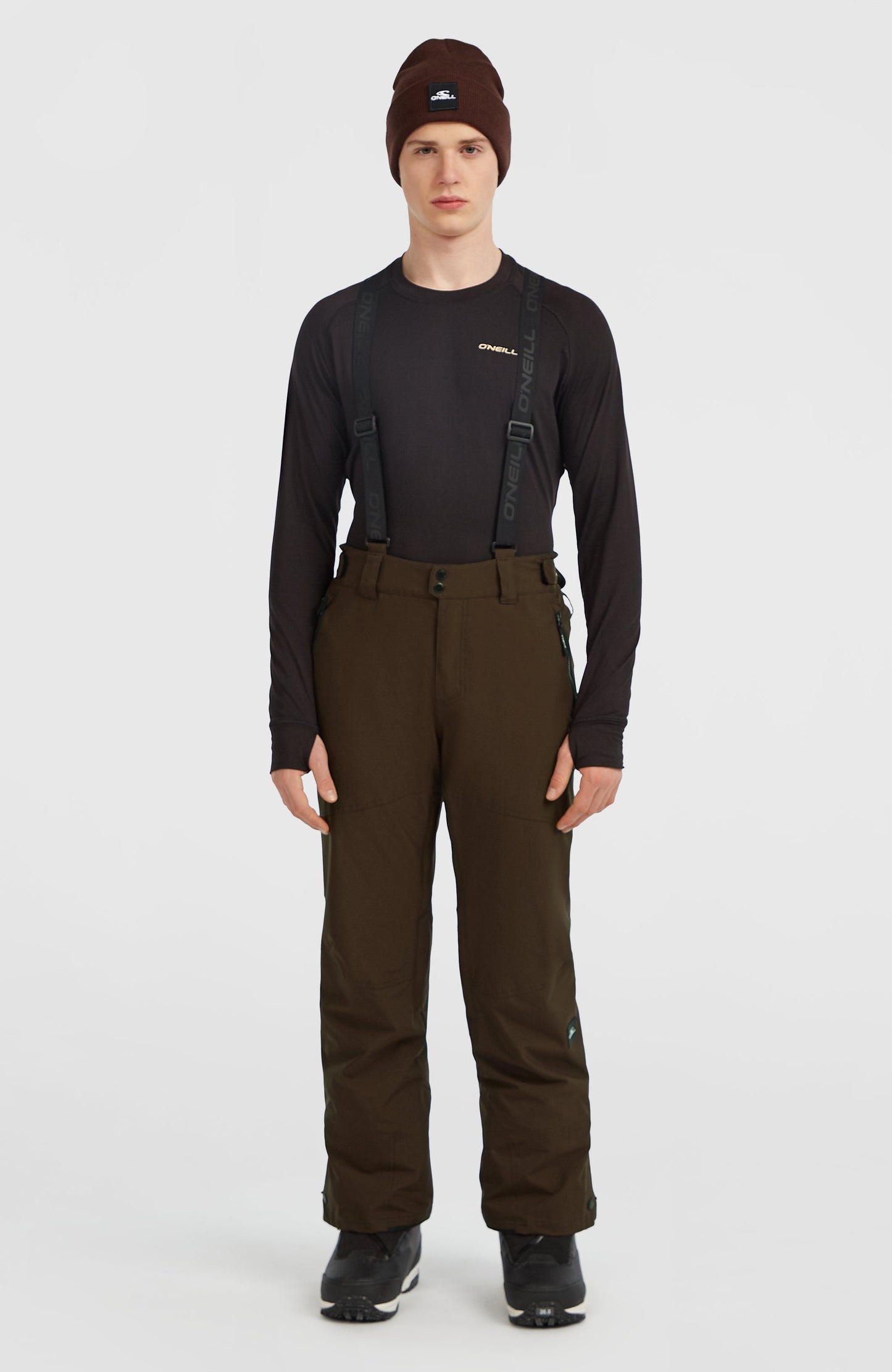 FWC'Cruz Suspender Snow Pants Men - Coffee Bean