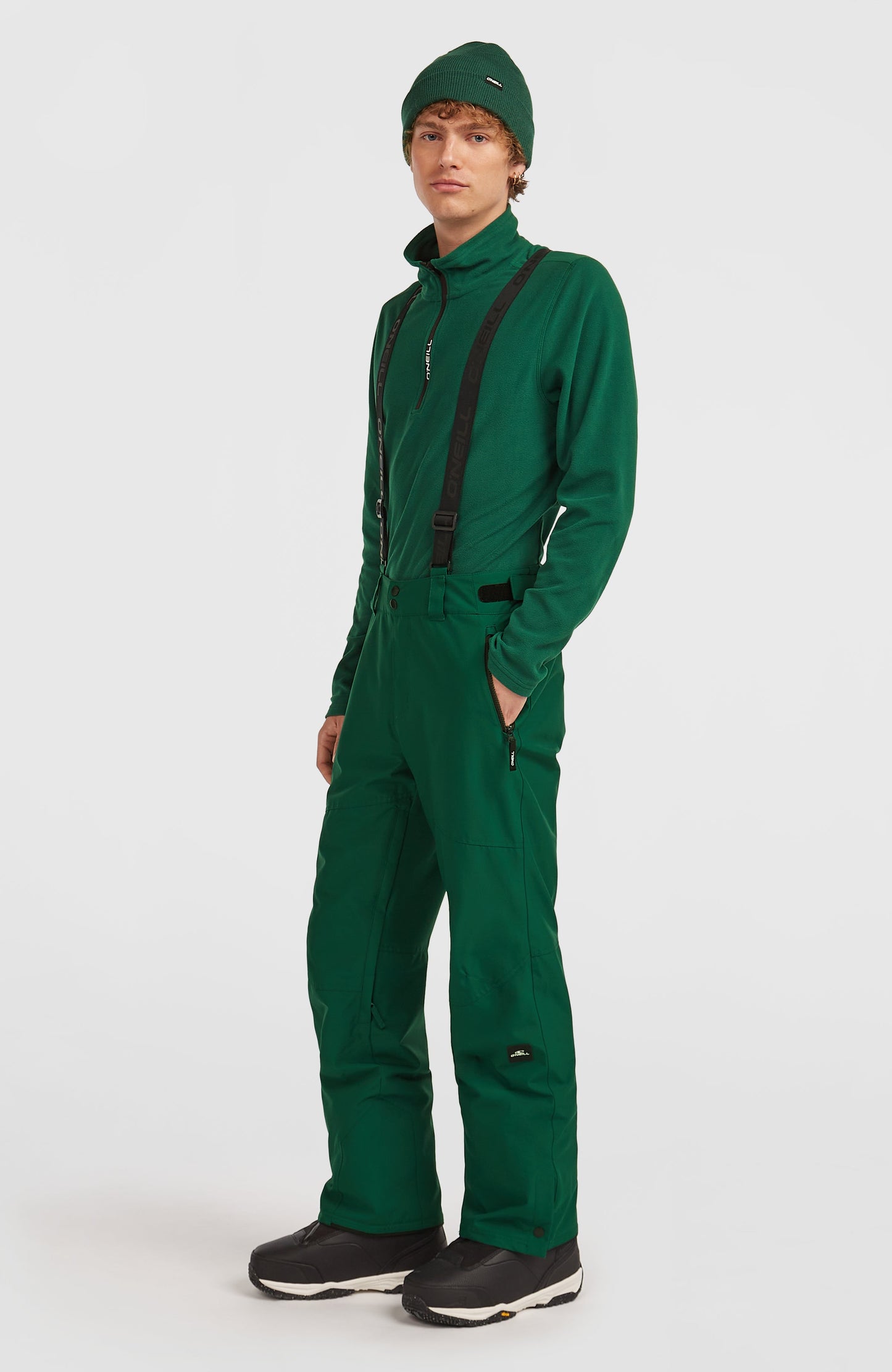 FWC'Cruz Suspender Snow Pants Men - Emerald Envy
