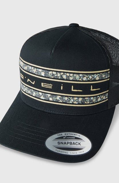 O'Neill Flower Trucker Cap Men - Black Out