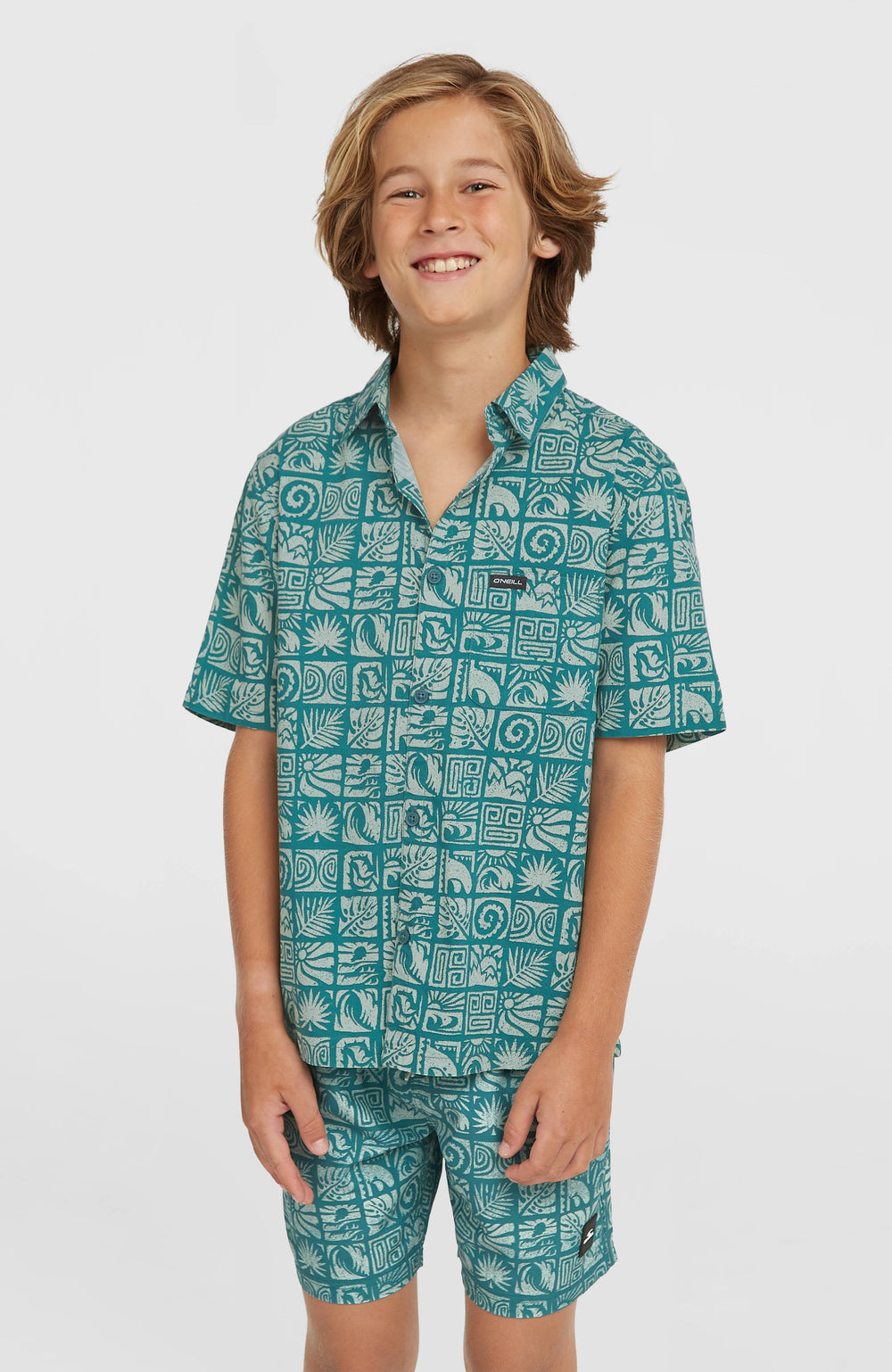 O'Neill Print Swimshorts Kids - Blue Bricks