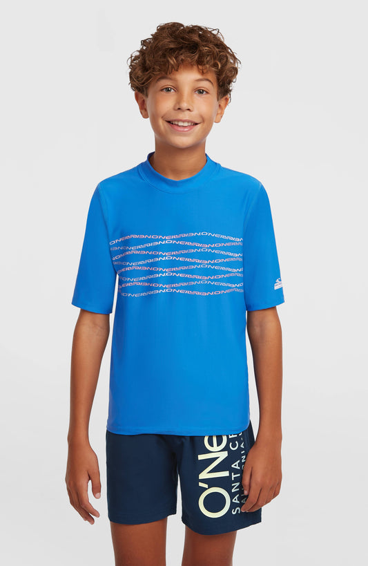 O'Neill Graphic Short-Sleeve Skin Kids - Mediterranean Blue