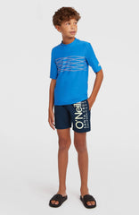 O'Neill Graphic Short-Sleeve Skin Kids - Mediterranean Blue