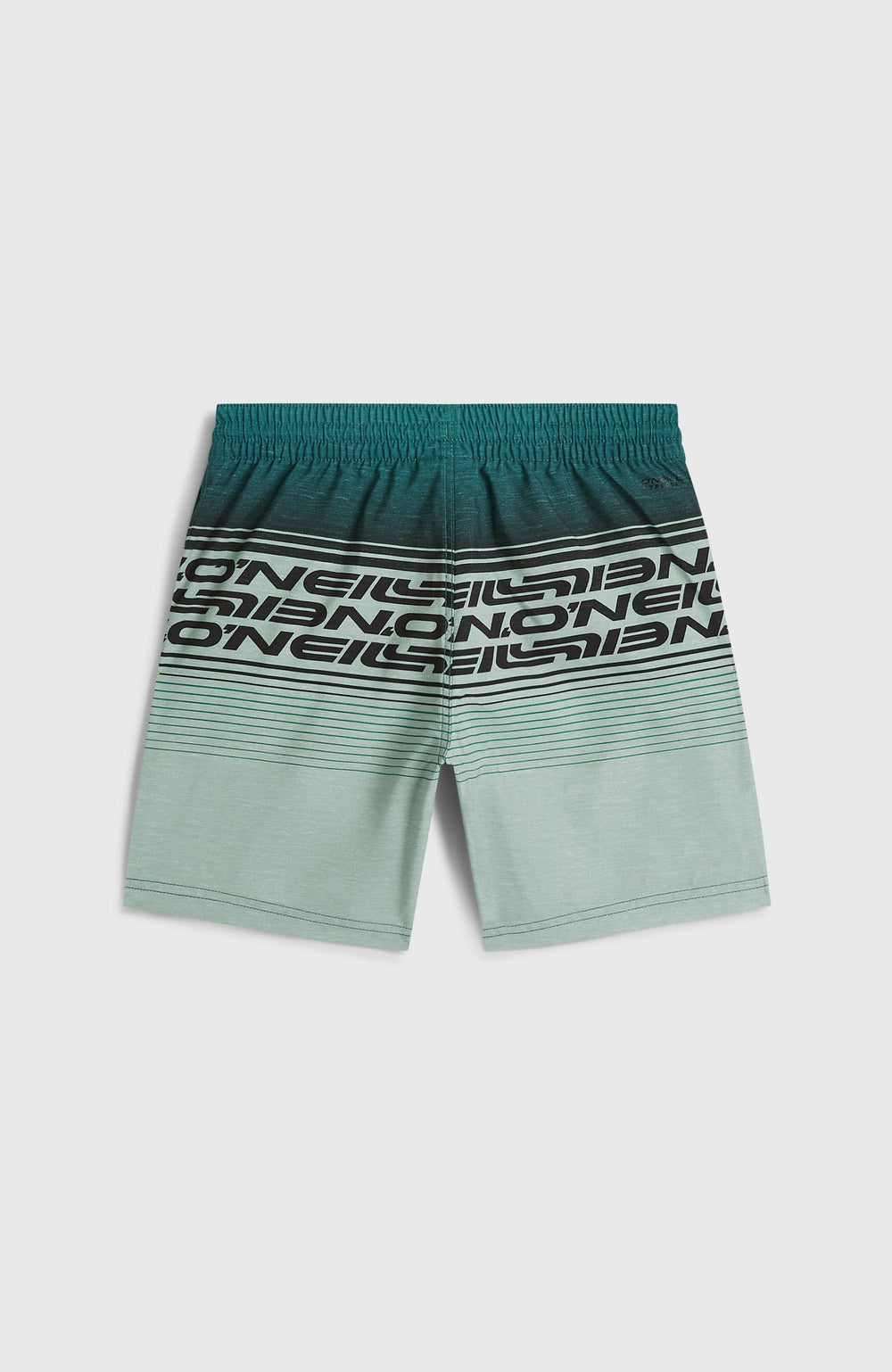 O'Neill Logo Stripe Swimshorts Kids - Boys Green Heritage O'Neill