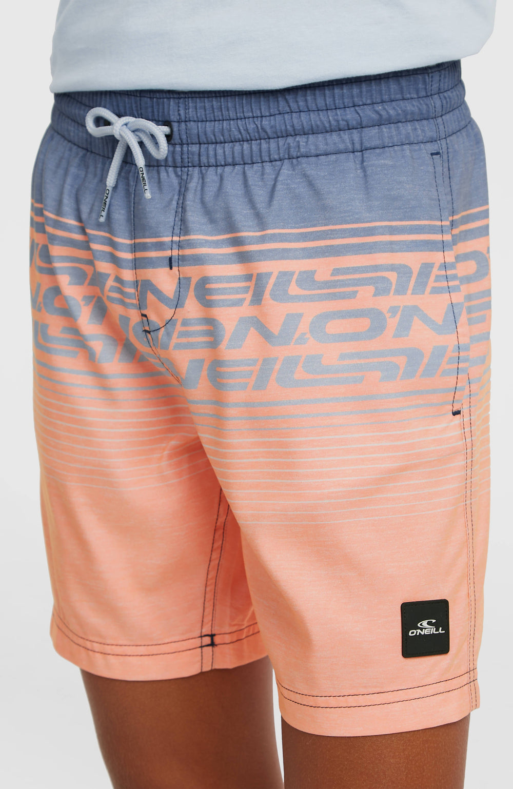 O'Neill Logo Stripe Swimshorts Kids - Boys Purple Heritage O'Neill