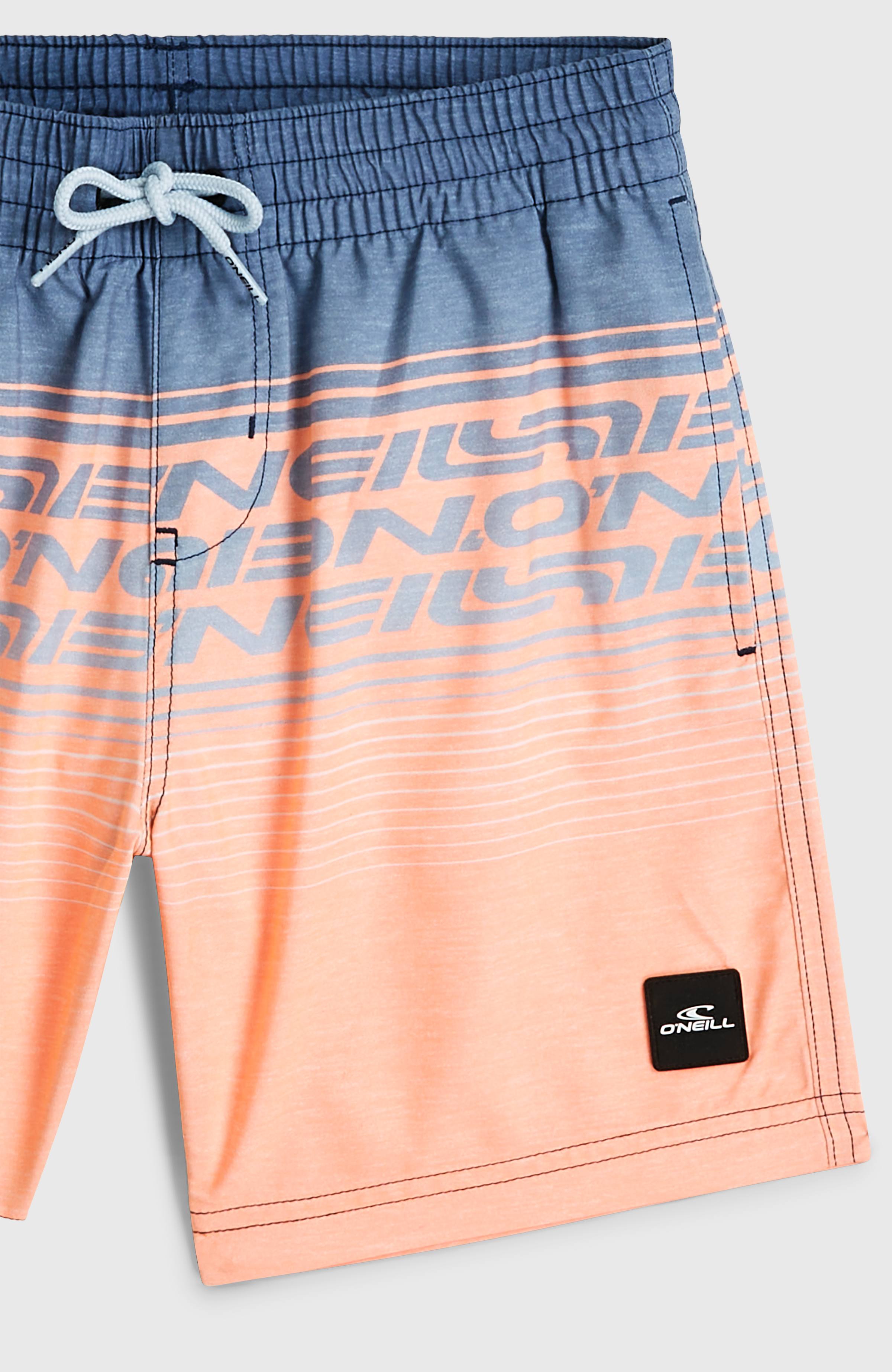 O'Neill Logo Stripe Swimshorts Kids - Boys Purple Heritage O'Neill
