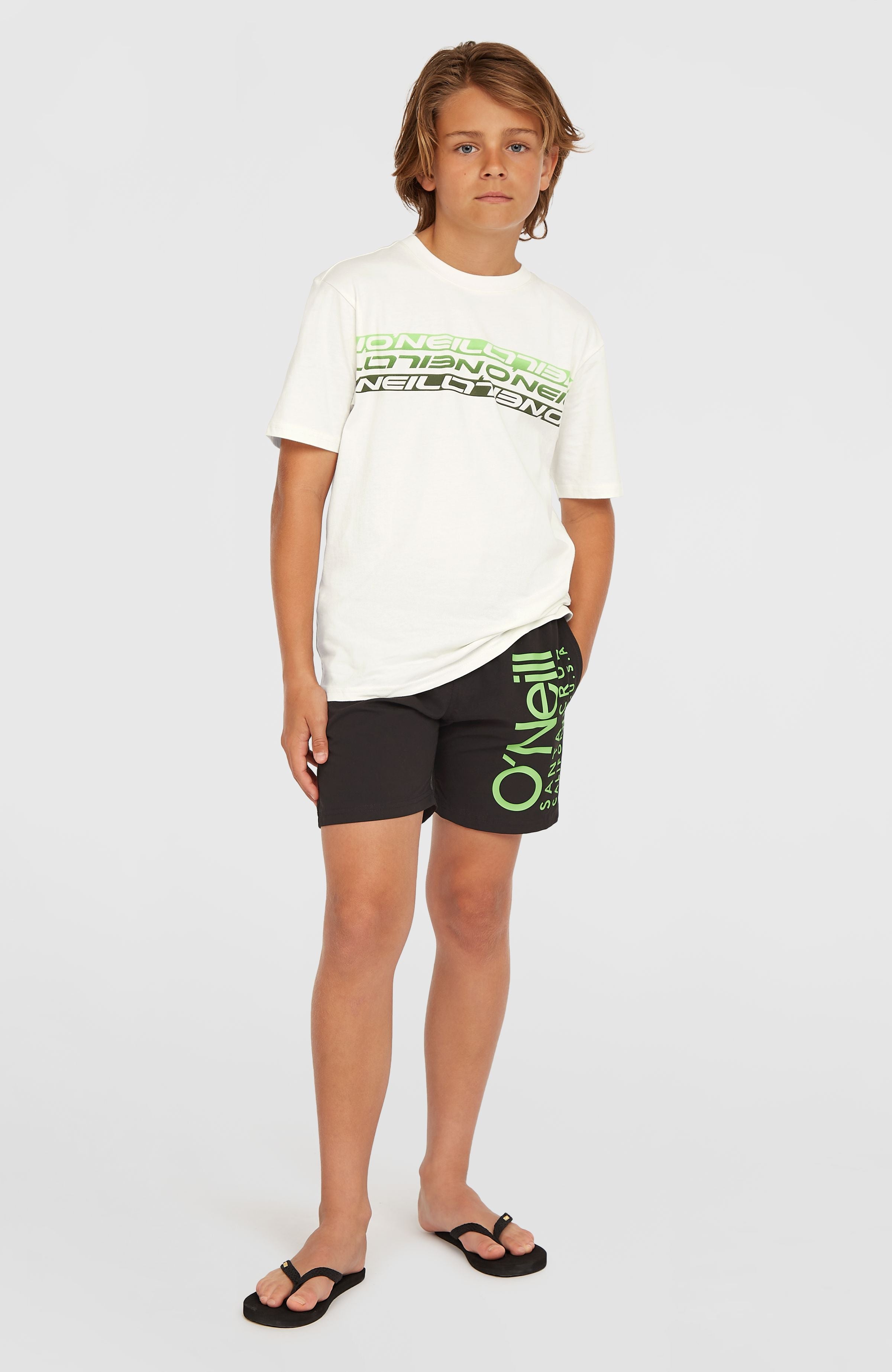 Original Cali 14'' Swim Shorts Kids - Black Out