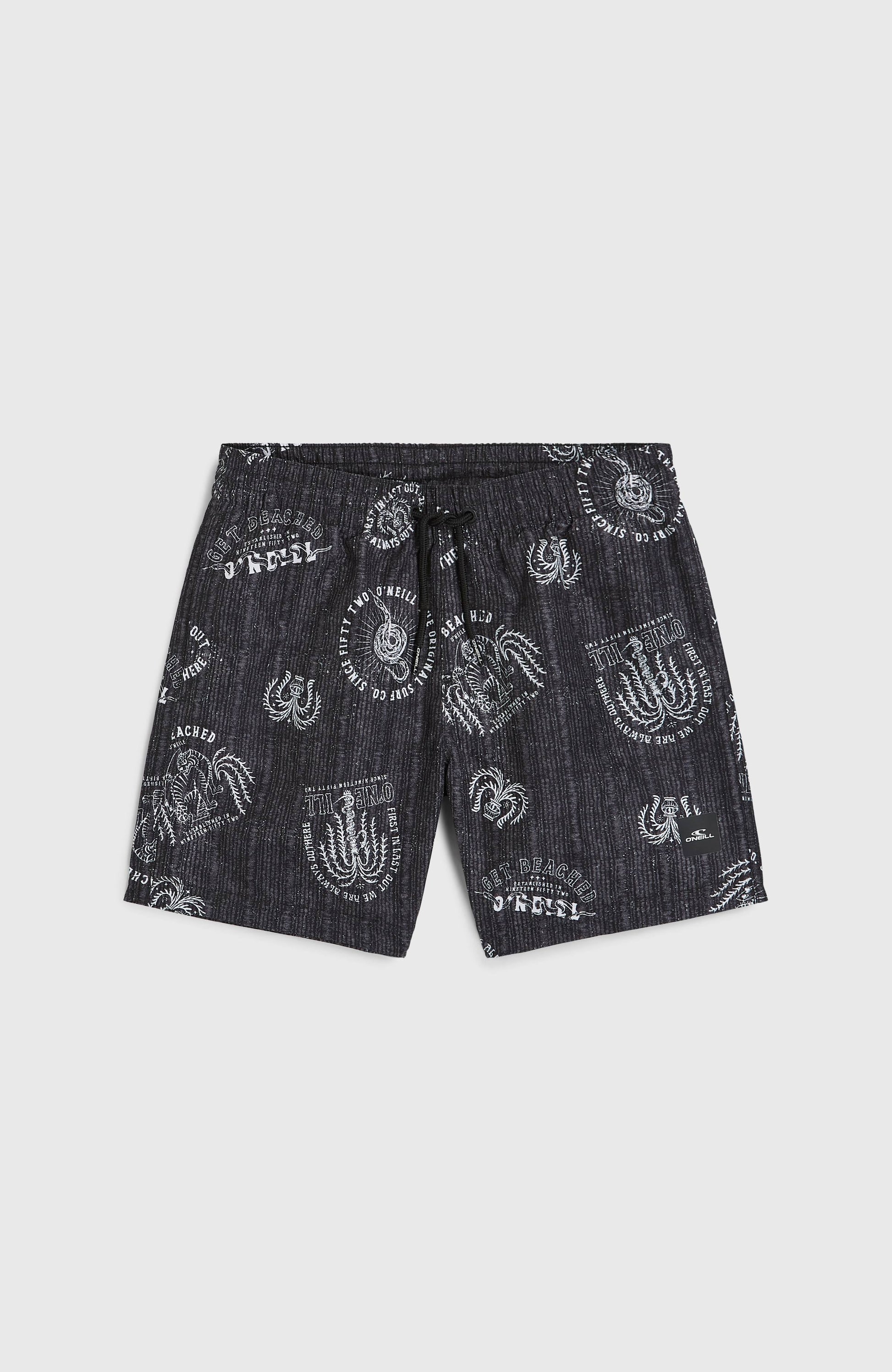 Cali 14'' Swim Shorts Kids - Black Mystical