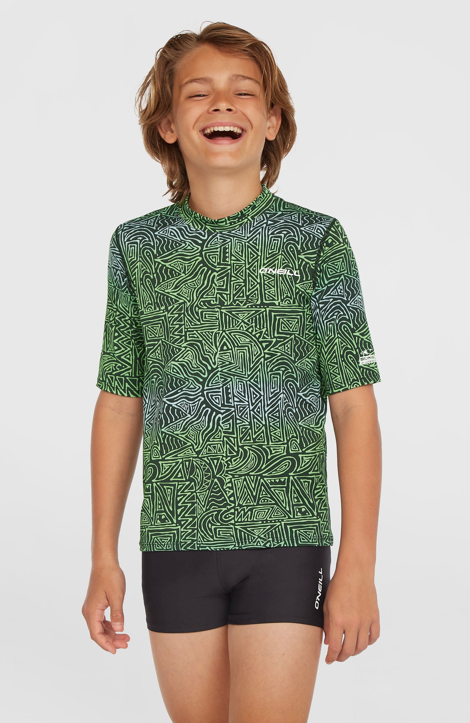 Short Sleeve Skin Kids|Wetsuits - Blue Gradikat