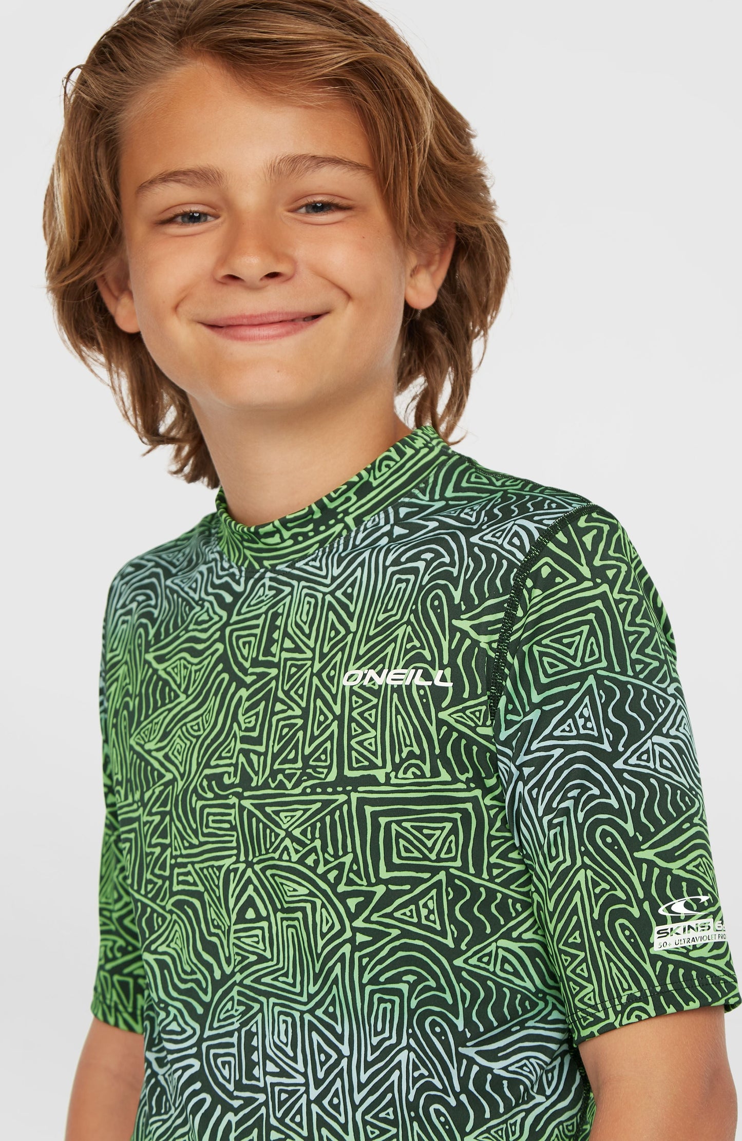 Short Sleeve Skin Kids|Wetsuits - Blue Gradikat