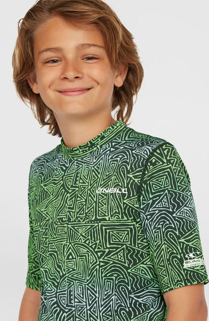Short Sleeve Skin Kids|Wetsuits - Blue Gradikat