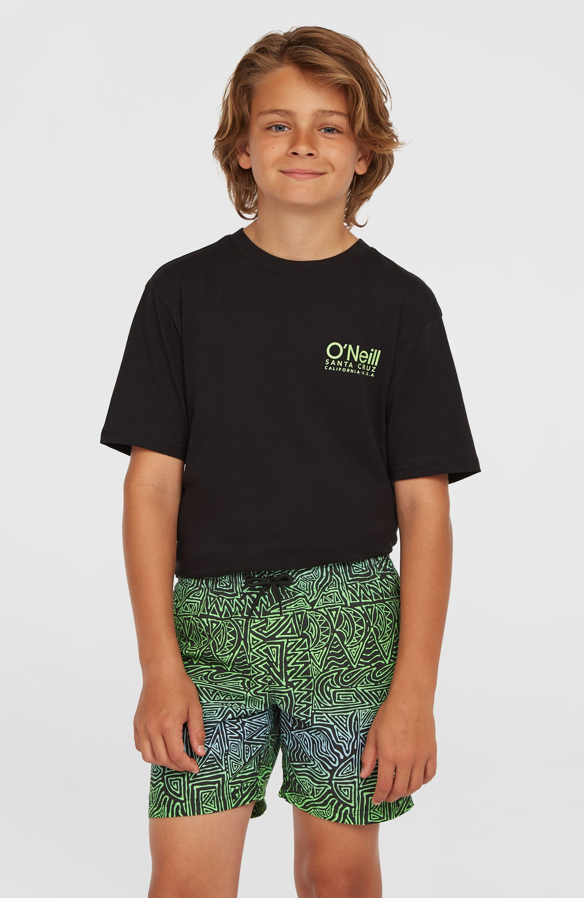Cali 14'' Swim Shorts Kids - Blue Gradikat