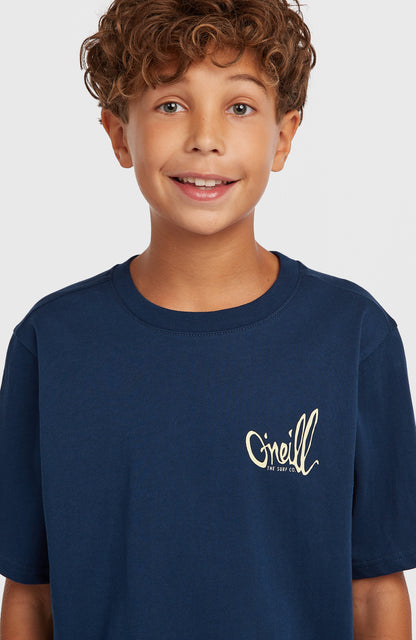 O'Neill Chest Print T-Shirt Kids - English Evening