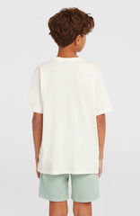 O'Neill Logo Stripe T-Shirt Kids - Snow White