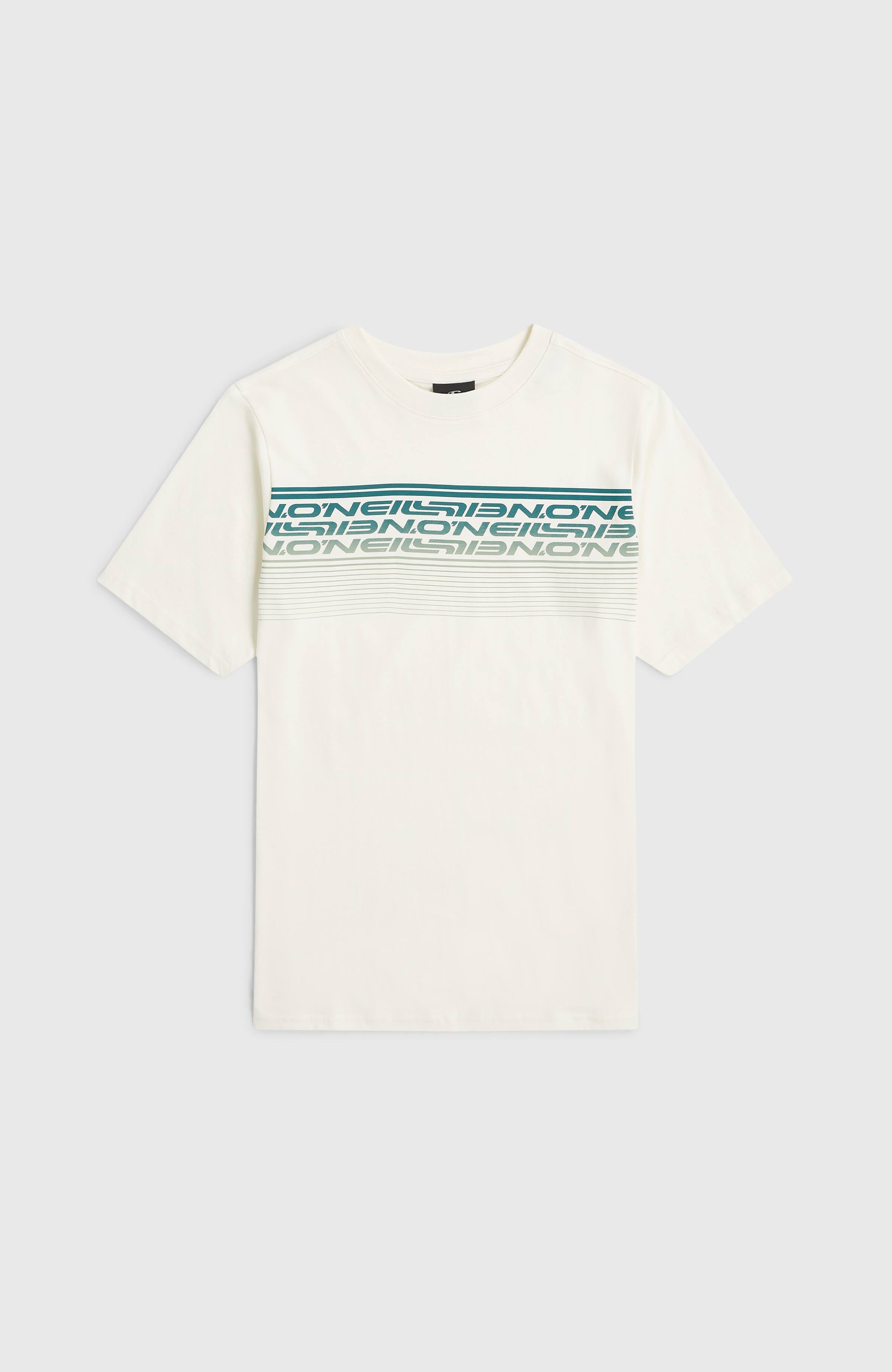 O'Neill Logo Stripe T-Shirt Kids - Snow White