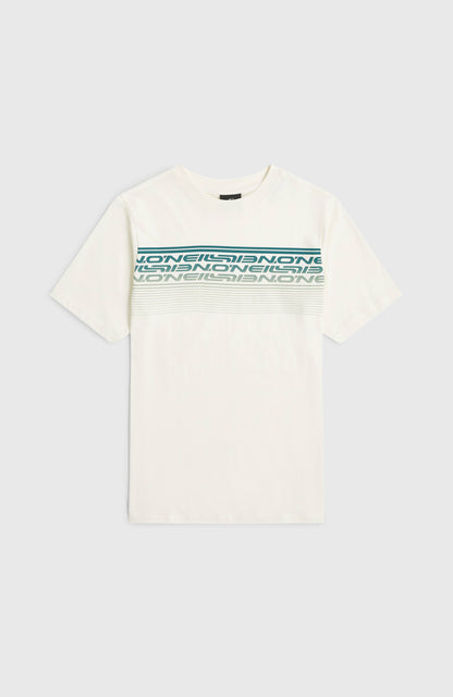 O'Neill Logo Stripe T-Shirt Kids - Snow White