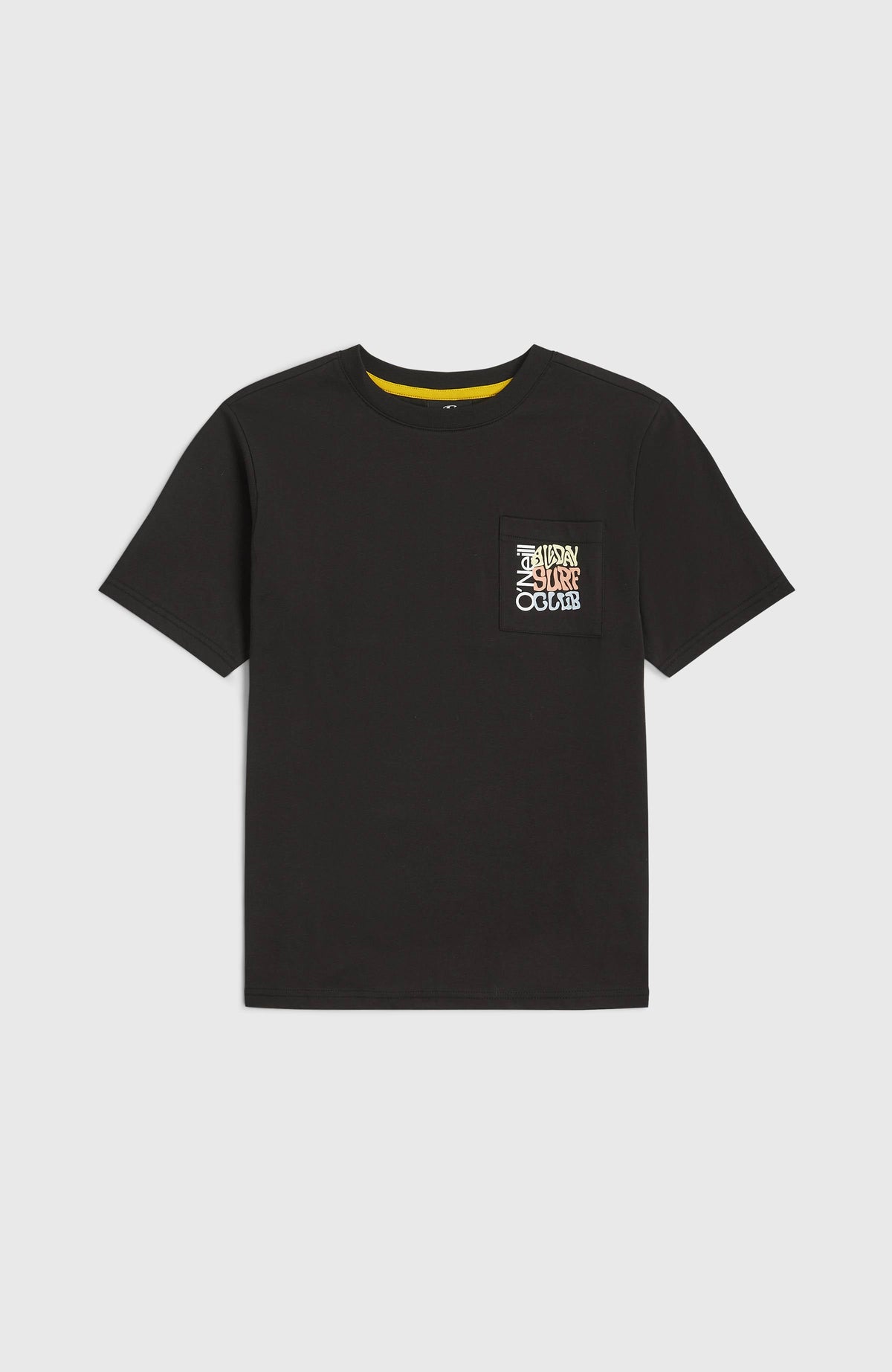 Chest Pocket T-Shirt Kids - Black Out
